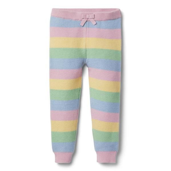 Pastel Striped Sweater Jogger | Janie and Jack