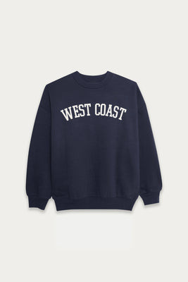 OVERSIZED GRAPHIC SWEATSHIRT Tawny Port East / Large | OAK + FORT