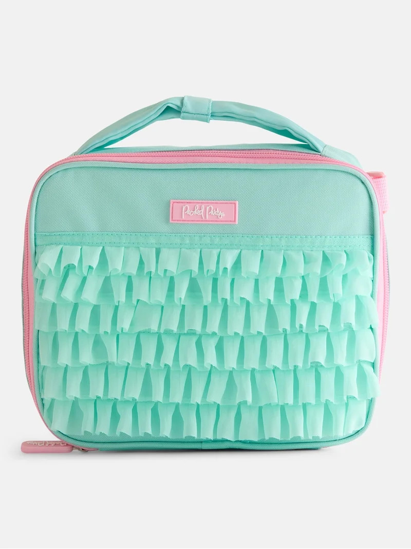 Packed Party Girls Ruffles Clear Backpack and Lunch Box Set | Walmart (US)
