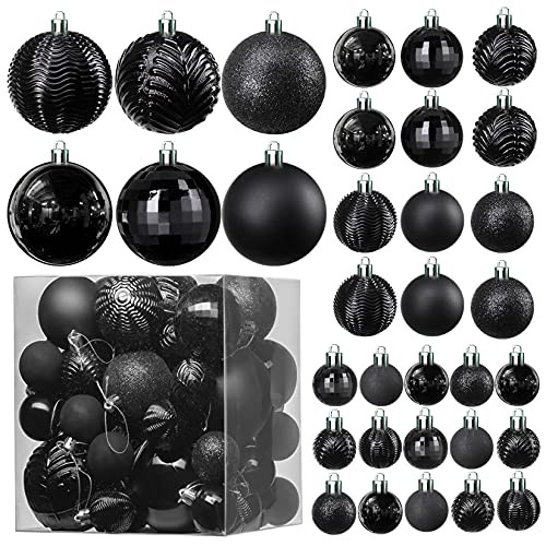 24 pcs Christmas Balls Ornaments , for Xmas Christmas Tree Ball Christmas Tree Ornaments Hanging Bal | Amazon (US)