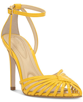 Women's Paveri Huarache Strappy Stiletto Pumps | Macy's