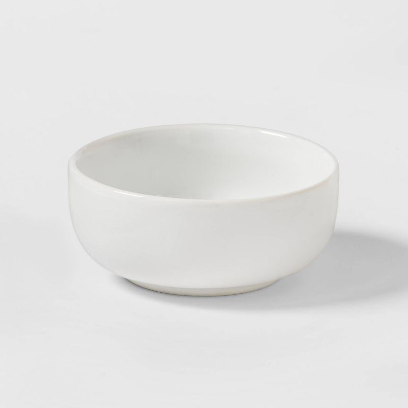 3oz Porcelain Dip Bowl White - Threshold™ | Target
