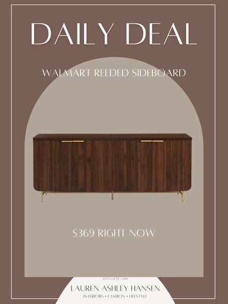 This Walmart sideboard has been trending recently! We added the natural color into our home office, and it’s stunning! I love the soft close, and the price point can’t be beat! On sale right now under $400! 

#LTKhome #LTKstyletip #LTKsalealert