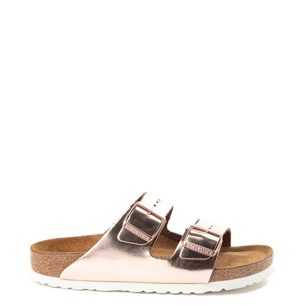 Womens Birkenstock Arizona Soft Footbed Sandal - Copper | Journeys