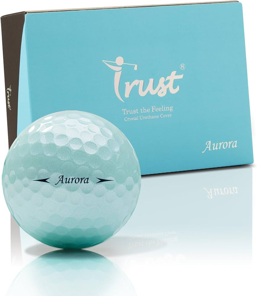 Trust Golf Balls - Aurora & Rosa Crystal Urethane Series | Eye-Catching & Easy to Spot | Maximum ... | Amazon (US)
