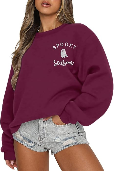 Women Game Day Sweatshirt Game Day Letter Print Long Sleeve Top | Amazon (US)