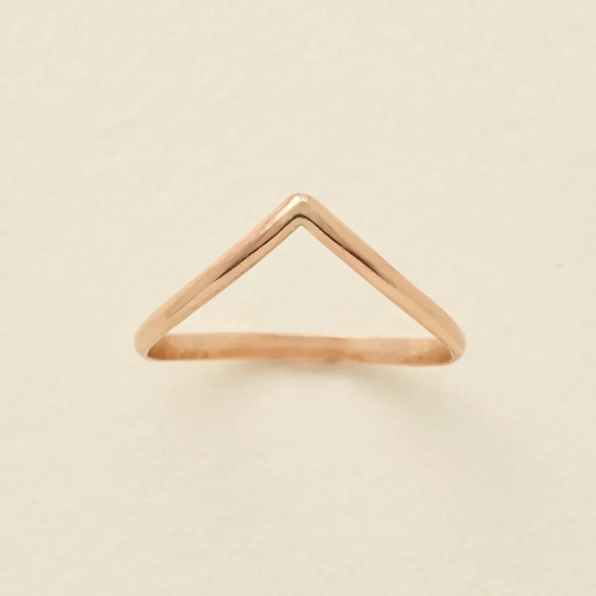 Made By Mary Peak Ring | Versatile, Minimal, 14k Gold Filled & Silver | Made by Mary (US)