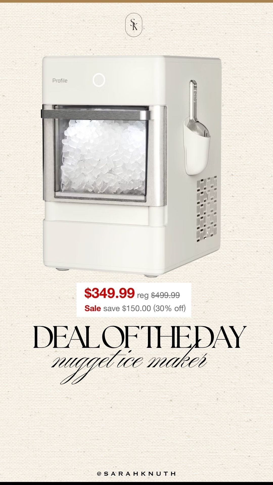 Nugget ice maker on sale

#LTKGiftGuide #LTKCyberWeek #LTKSaleAlert