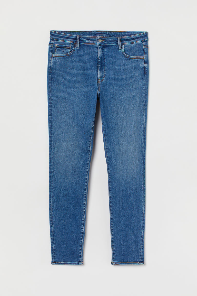 H & M - H & M+ True To You Skinny High Jeans - Blue | H&M (US + CA)