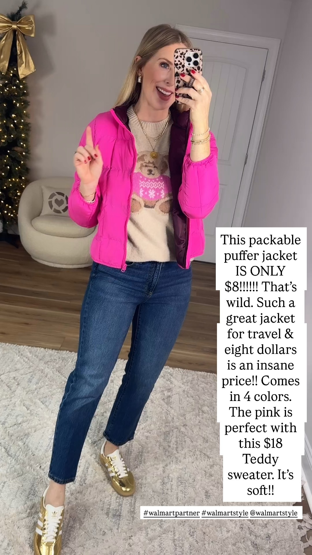 Weekend Walmart Wins try-on
Puffer jacket- sm/med
Teddy sweater- small
Ankle jeans- 4

#walmartpartner #walmartstyle @walmartstyle

#LTKFindsUnder50 #LTKSaleAlert #LTKootd