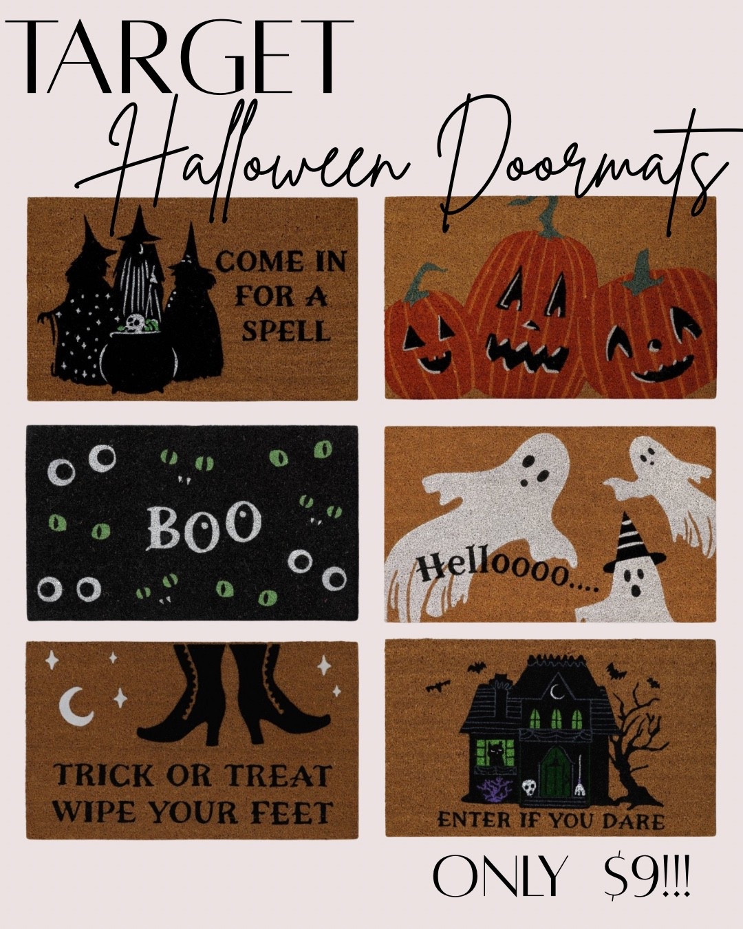 Halloween door mat // Halloween decor 






Target finds 
Target Halloween
Target home 
Front porch decor 


#LTKSaleAlert #LTKSeasonal #LTKHalloween