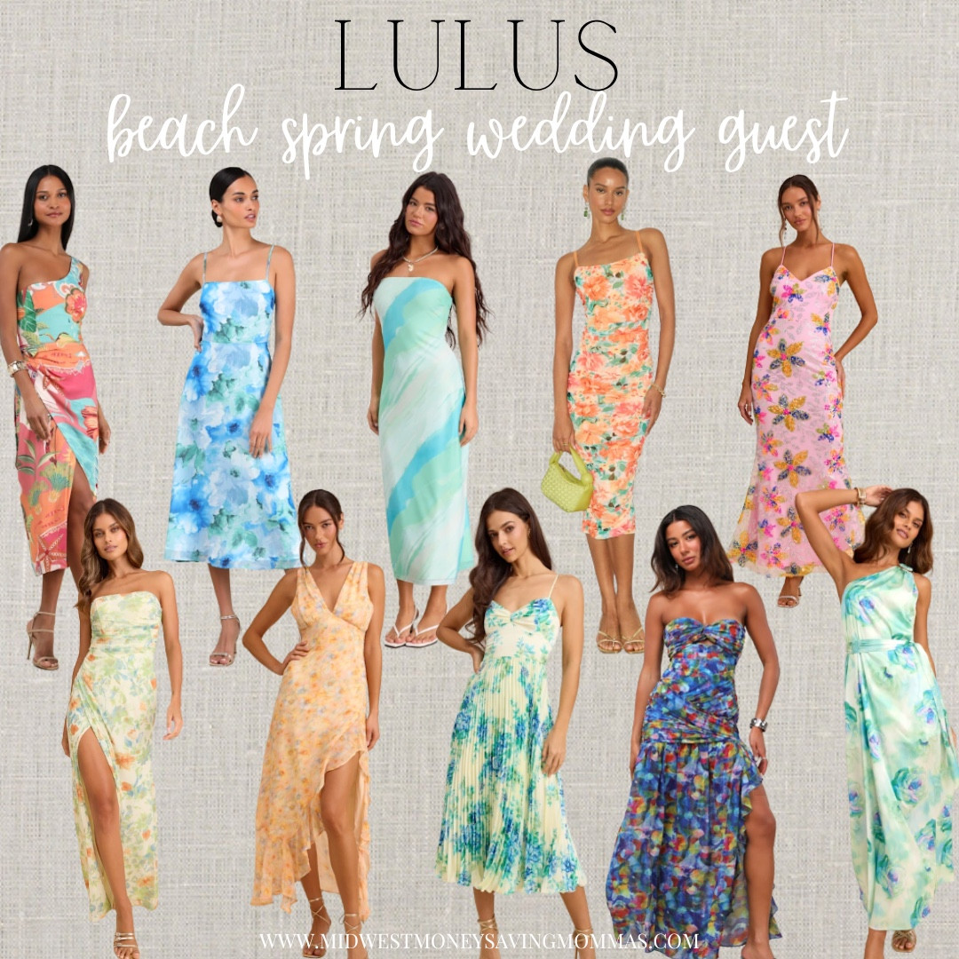 Beach spring wedding guest dresses 

Lulus wedding shop  floral dress beach dress  spring outfit  midi dress  flowy dress  spring dress 

#LTKgrwm #LTKootd #LTKWedding