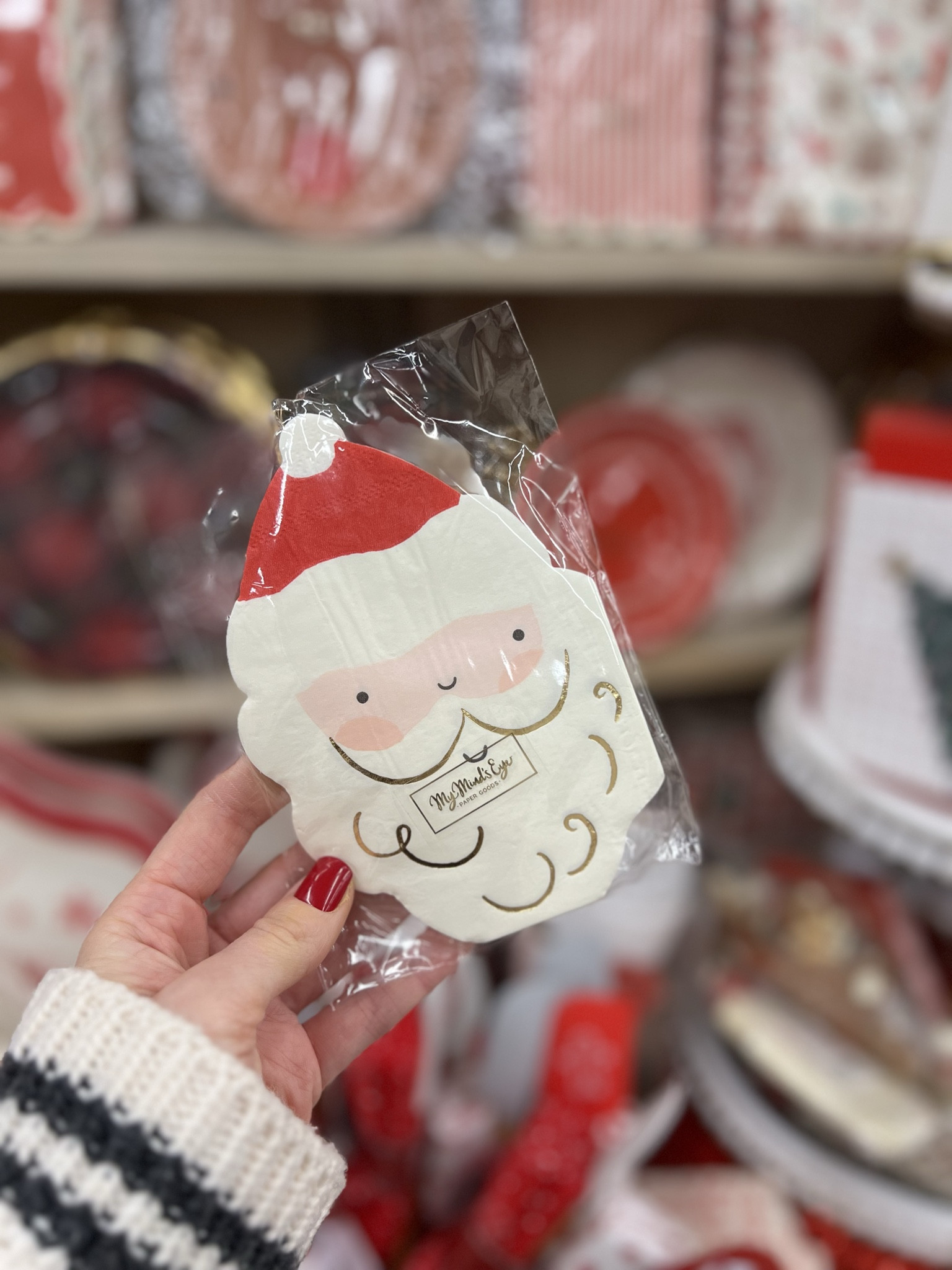 These Santa napkins are just tooooo cute!! Perfect for a little “cookies with Santa” party 🎅🏻 

#LTKGiftGuide #LTKSeasonal #LTKHoliday