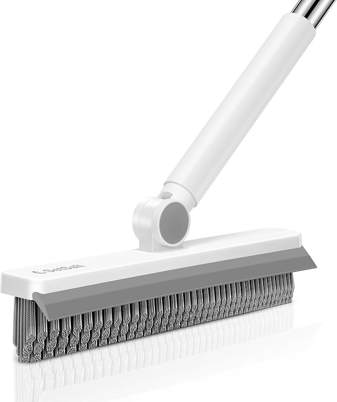 SetSail Grout Cleaner Brush with Long Handle, V-Shaped Floor Scrub Brush Swivel Grout Brush Stiff... | Amazon (US)