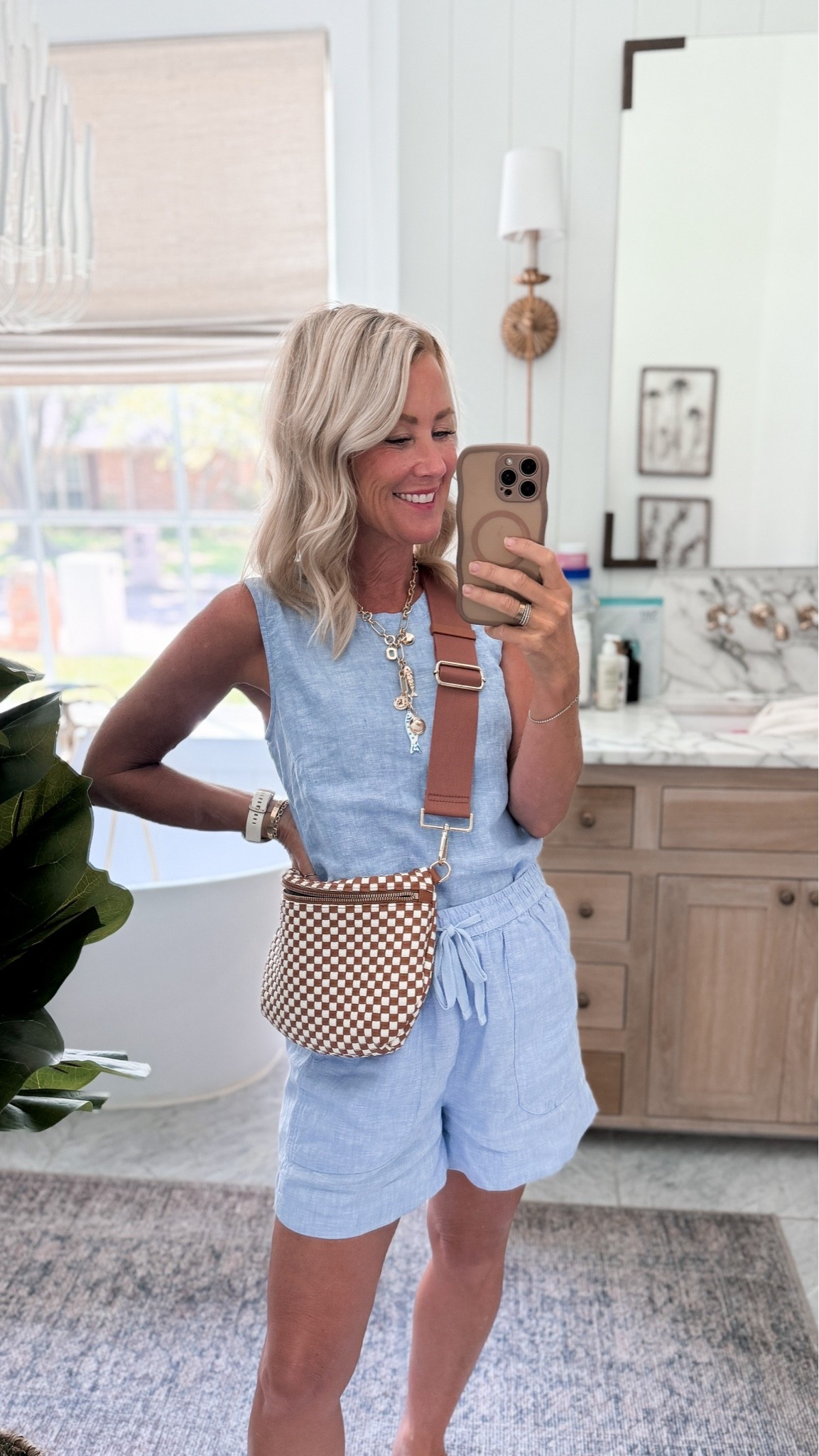 OOTD / cutest linen set 

Top: xs
Shorts: xs

#LTKOver40 #LTKgrwm #LTKmomlife