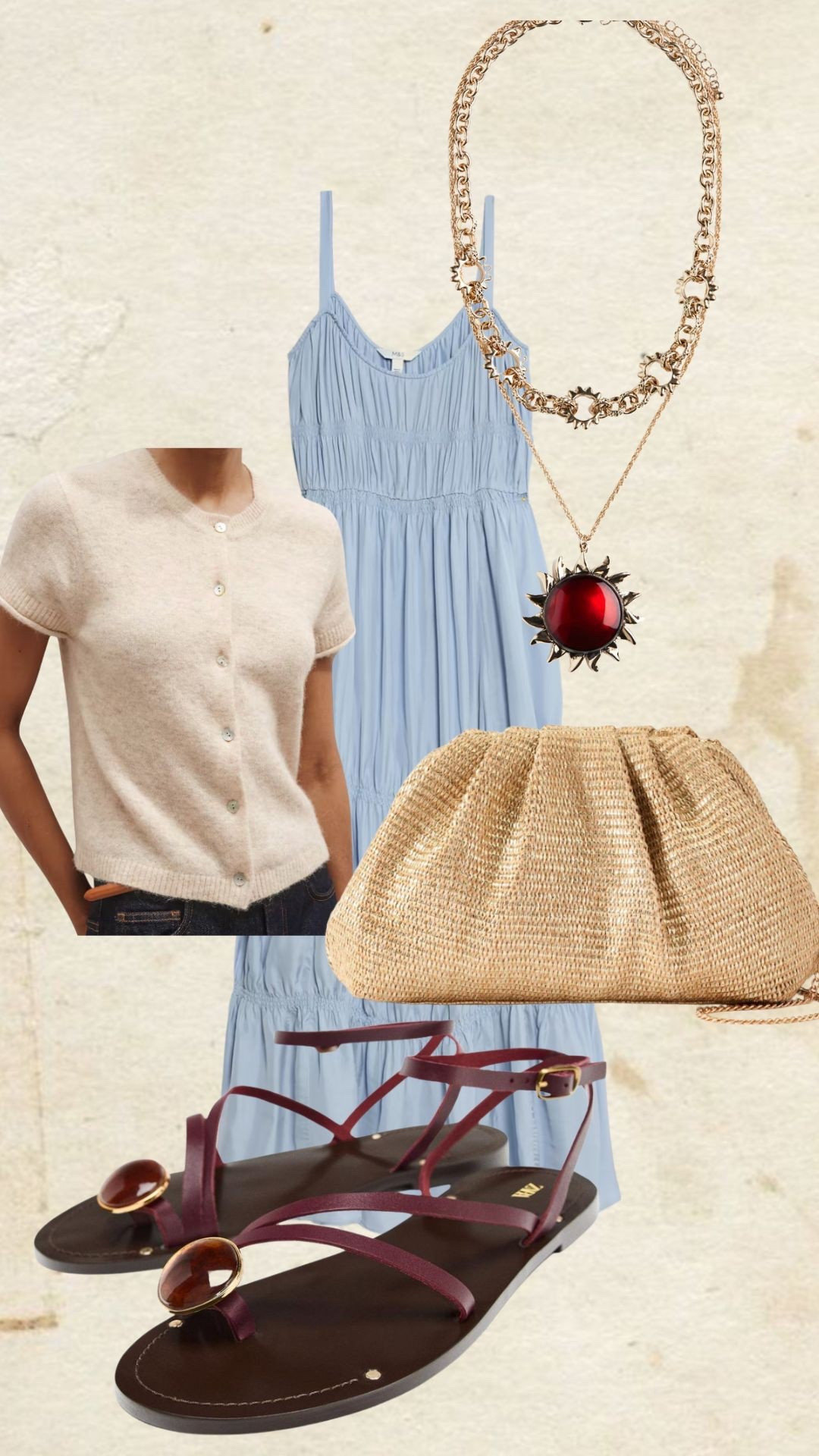 How to style this sky blue dress #3

#LTKsummer #LTKuk