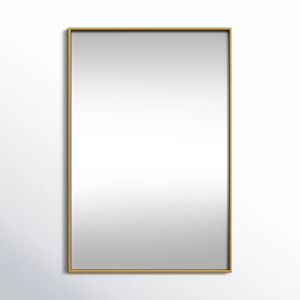 Sabine Metal Rectangle Wall Mirror | Wayfair North America
