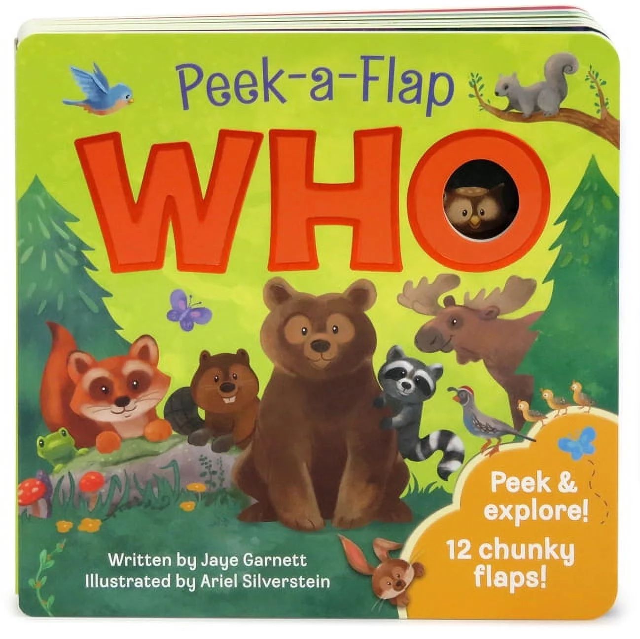 Peek-A-Flap: Who (Board Book) | Walmart (US)
