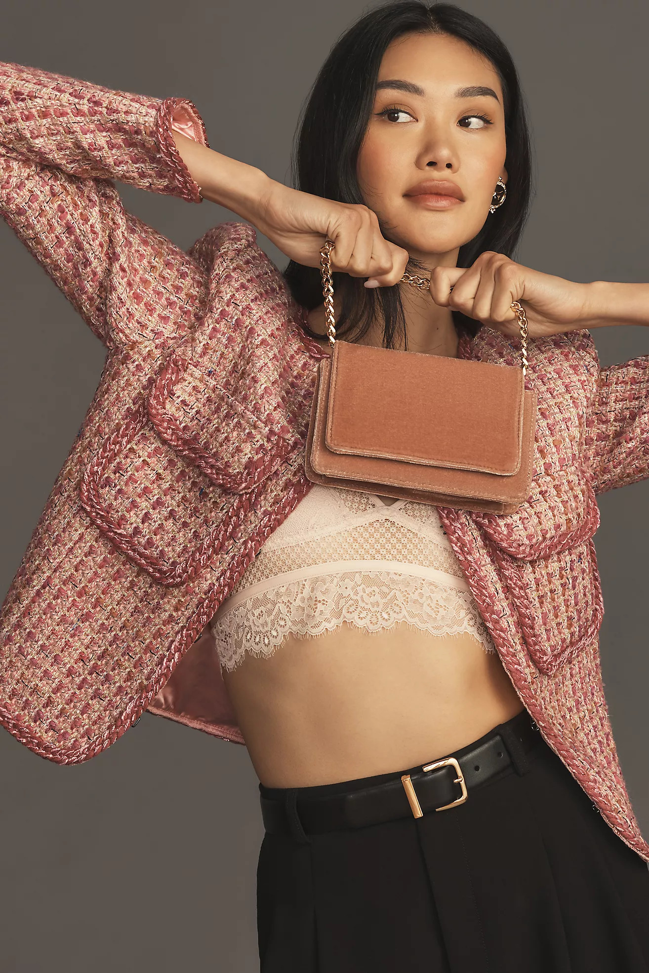 Velvet Crossbody Wallet | Anthropologie (US)