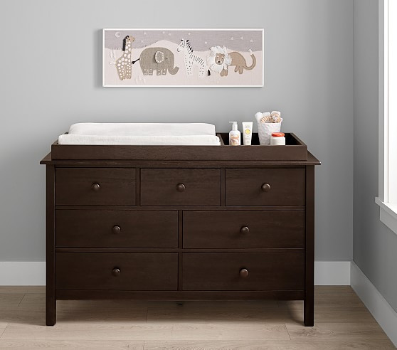 Kendall Extra-Wide Nursery Dresser & Topper Set | Pottery Barn Kids