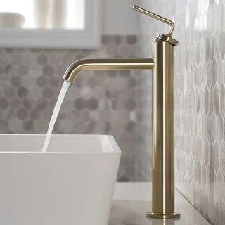 KRAUS Ramus Single Handle Vessel Bathroom Sink Faucet w/ Pop Up Drain | Bed Bath & Beyond