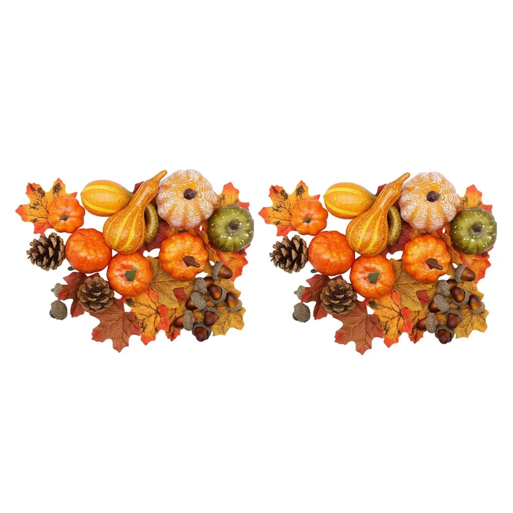Foam Pumpkins for Decorating, 100PCS Thanksgiving Fall Decorations | Walmart (US)