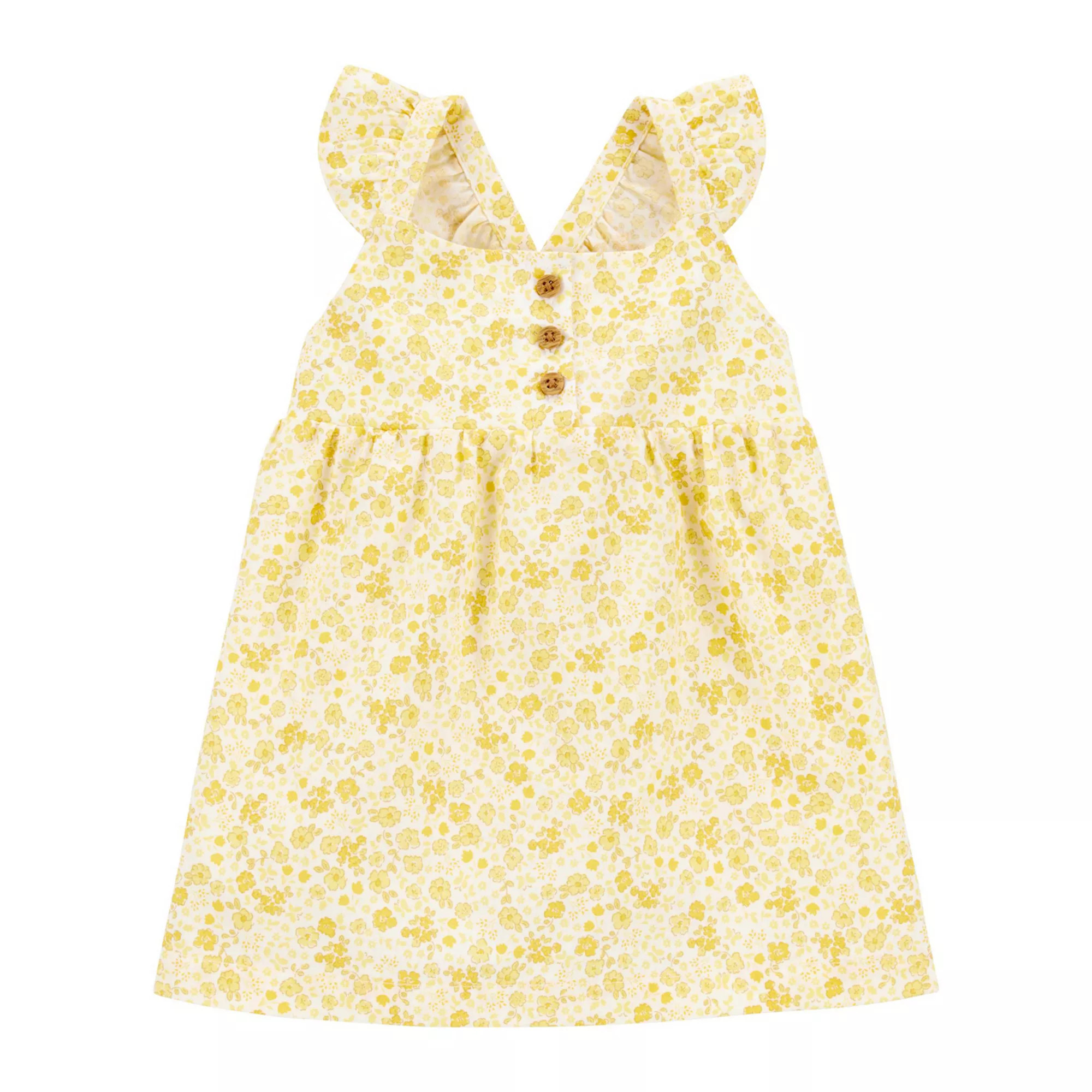 Baby Girl Carter's Floral Flutter Dress | Kohl's