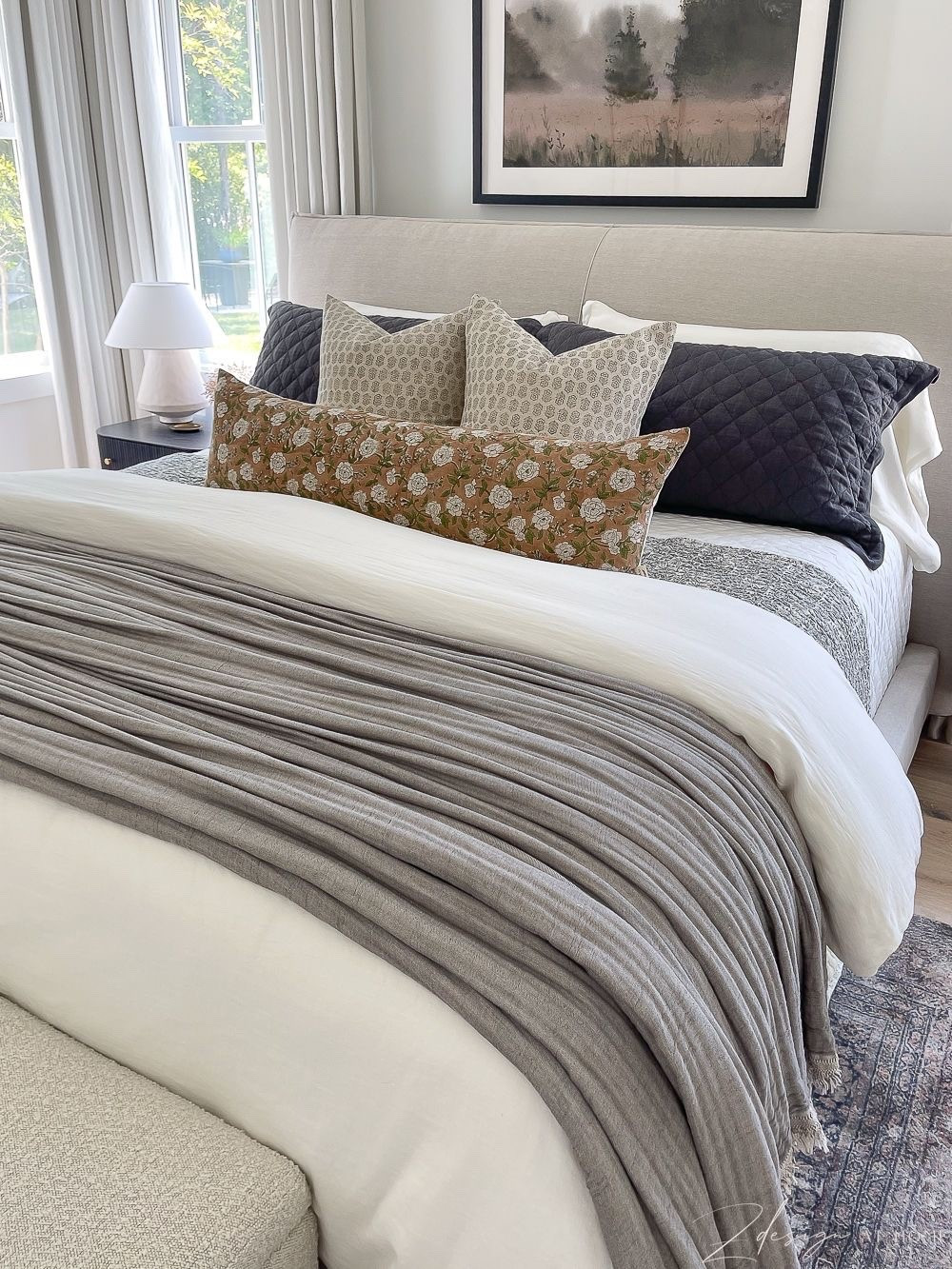 Winter bedding, spring bedding, white linen bedding, cozy bed, bed blanket, best sheets, linen shams, neutral bedding, bedroom decor 

#LTKSeasonal #LTKHome