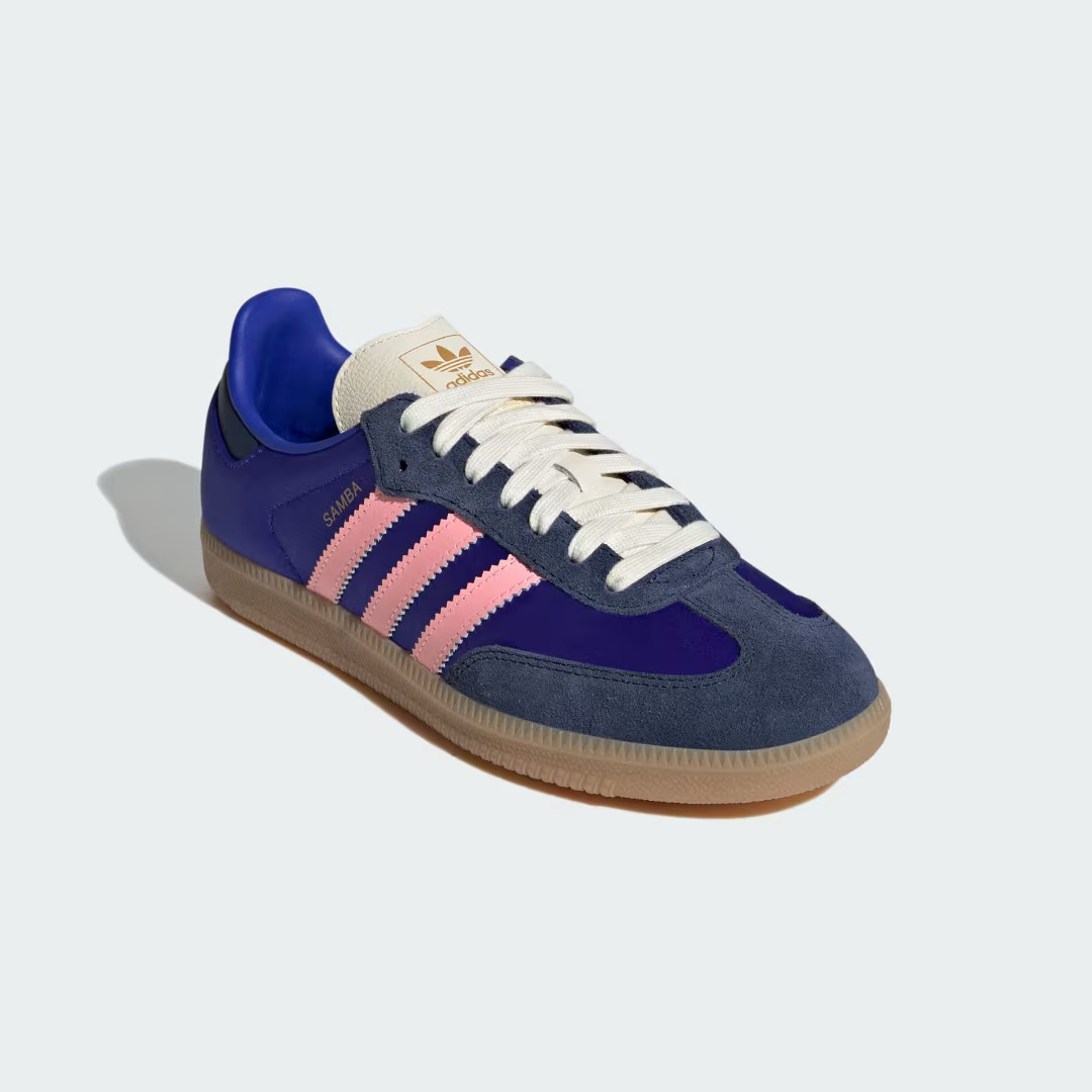 adidas Samba OG Shoes Lucid Blue 5.5 - Womens Originals Shoes | adidas (US)
