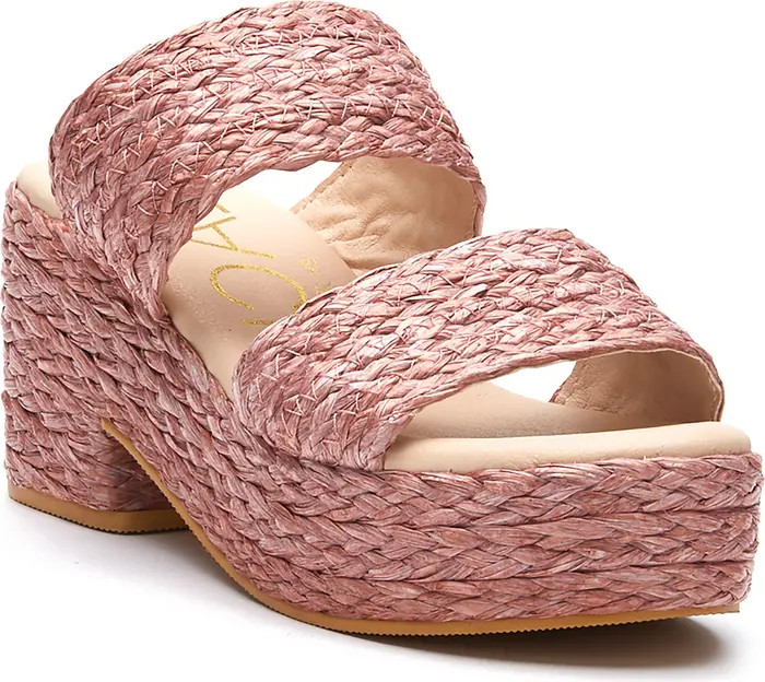 Ocean Ave Espadrille Platform Slide Sandal | Nordstrom