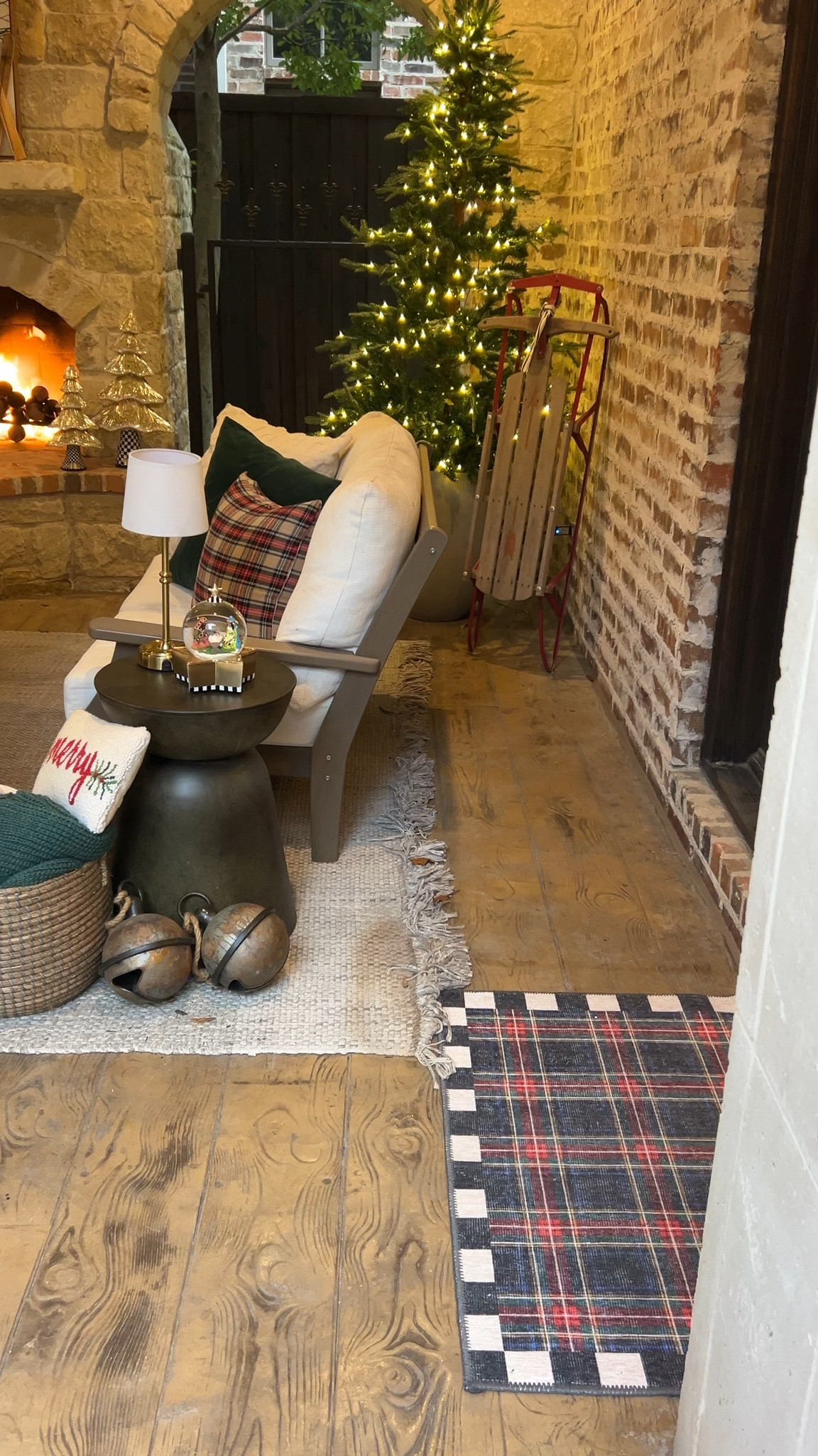 This year’s outdoor Christmas moment: warm blankets, layered pillows, soft lights, and subtle greenery. It looks elevated but is incredibly easy to recreate. Shop the full setup here.
elevated holiday decor, cozy Christmas patio, outdoor Christmas inspiration, winter home styling, porch Christmas ideas, layered holiday decor, warm and cozy decor


#LTKHoliday #LTKHome #LTKSeasonal