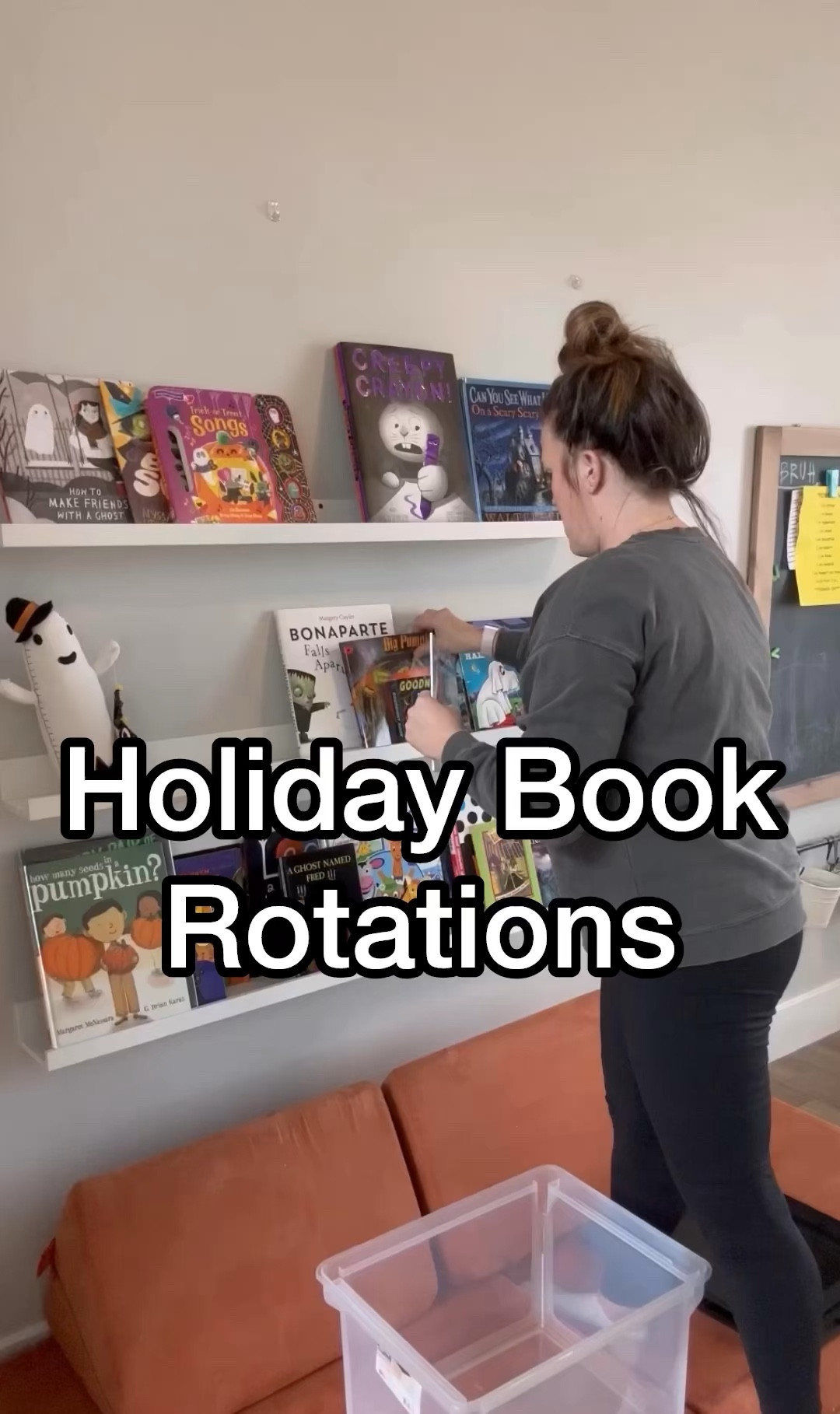 I remember my mom pulling out the books for each holiday. My siblings and I would all sit around and ready the books together. They felt new because we only saw them once a year. So, they held more meaning than our everyday books. Excited to rotate through holiday books with my kids! 

#LTKfamily #LTKkids #LTKSeasonal