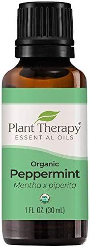 Plant Therapy Organic Peppermint Essential Oil 100% Pure, USDA Certified Organic, Undiluted, Natu... | Amazon (US)