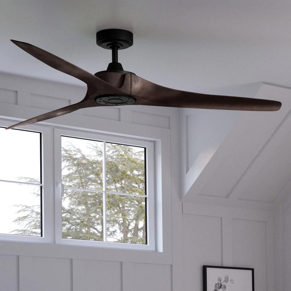 UHP9280 Modern Ceiling Fan 11.25''H x 60''W, Olde Bronze Finish, Townsville Collection | Urban Ambiance, Inc.