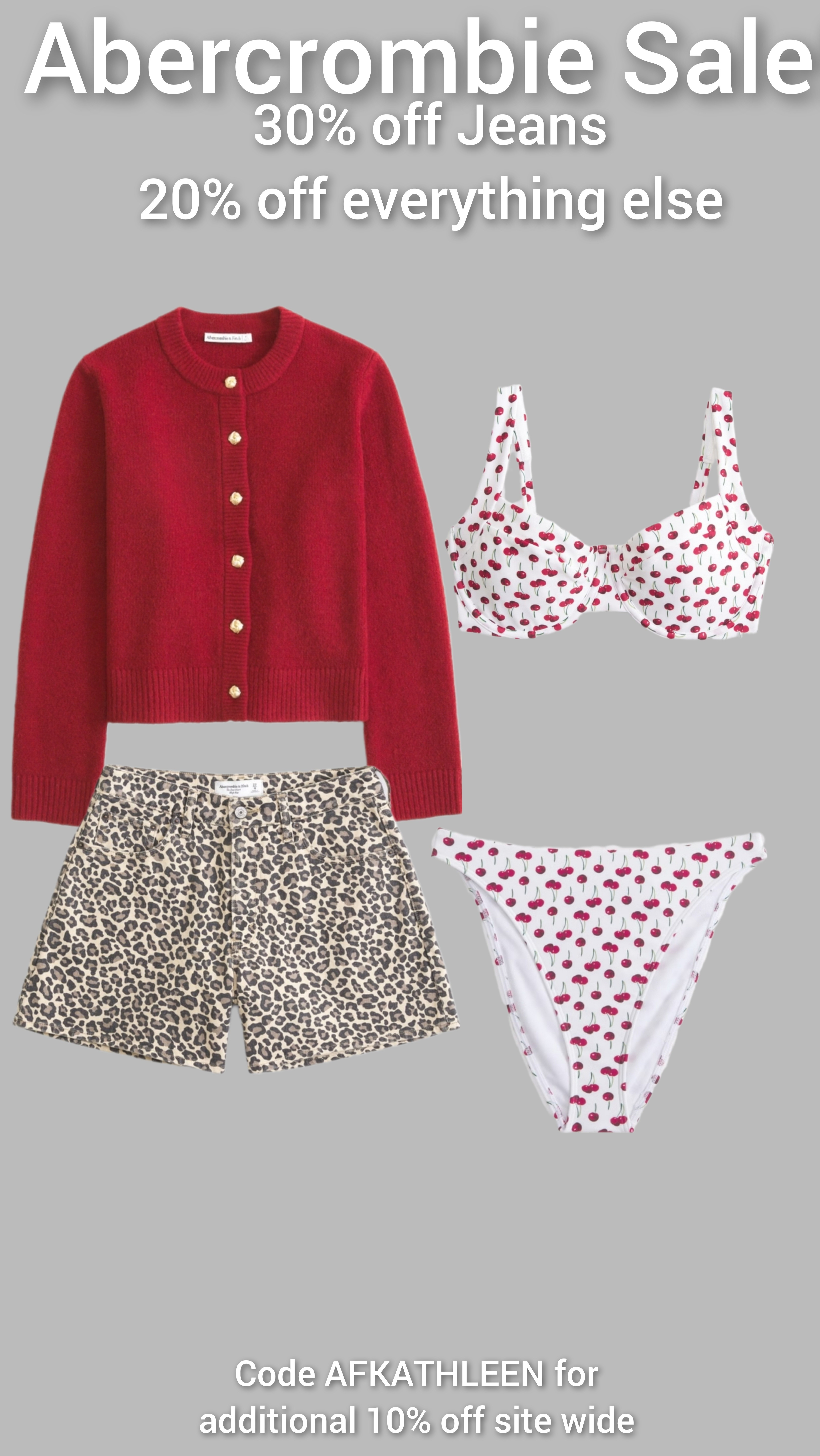 Last Day for 30% off Jeans and 20% off everything else! Plus code AFKATHLEEN for an additional 15% off purchase

#LTKSeasonal #LTKSaleAlert #LTKFindsUnder50