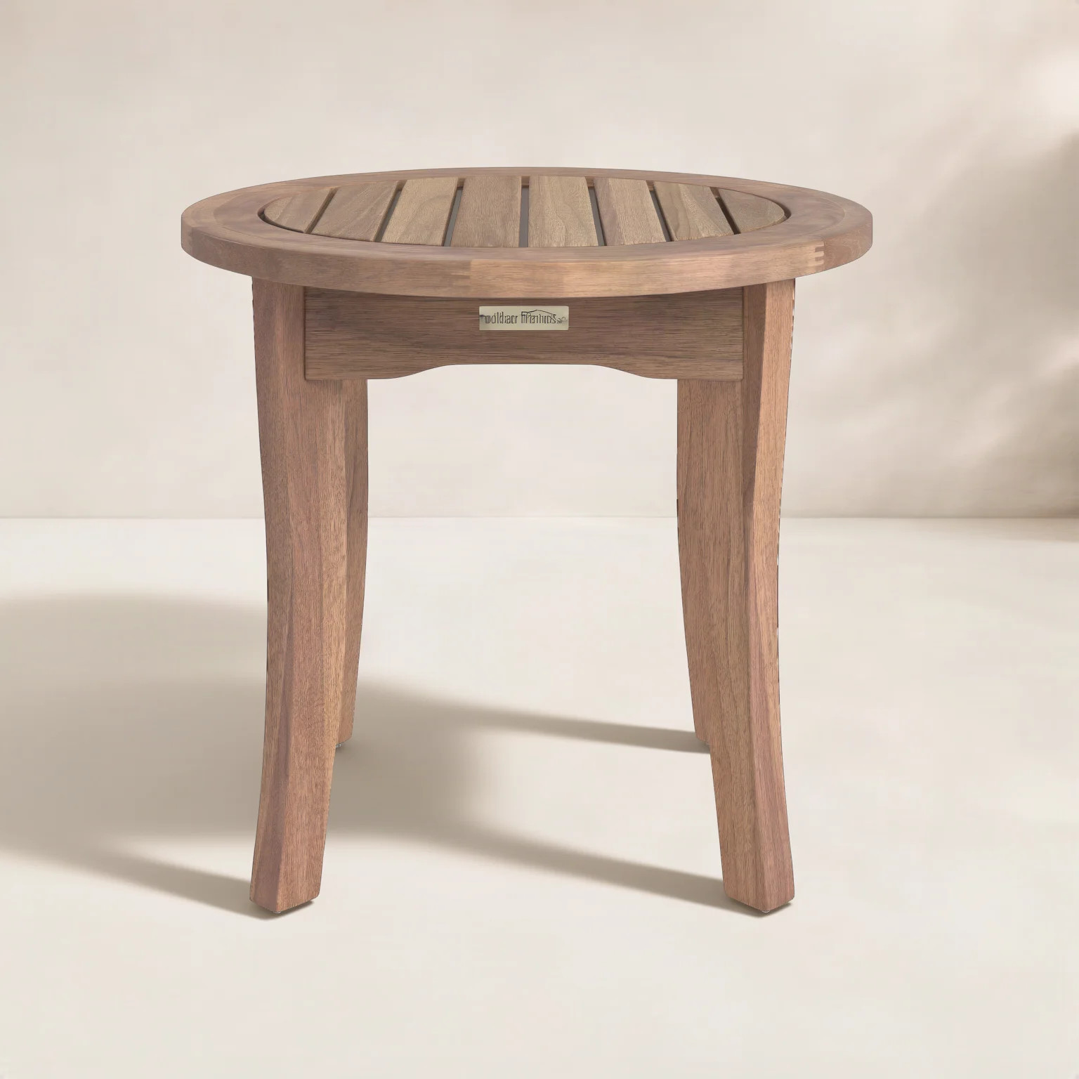 Birch Lane™ Akiva 20" Eucalyptus Patio Side Table & Reviews | Birch Lane | Birch Lane