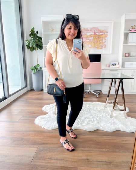Nordstrom Anniversary Sale jeans from Wit and Wisdom. Super flattering styles available in petite sizes. Black skinny jeans size 12 petite. Wit and Wisdom top size Medium. Jeffrey Campbell jelly sandals. YSL Mini Lou bag. Gucci sunglasses.

#liketkit @shop.ltk https://liketk.it/4e0KY

NSale denim, NSale jeans, Wit and Wisdom, skinny jeans, black denim, black jeans, fall tops, fall blouses, fall shirts, NSale tops, NSale blouses, NSale shirts, western outfit, fall outfits, fall outfit idea, business casual, work wear, workwear, business casual outfit idea, dark jeans

#LTKstyletip #LTKsalealert #LTKxNSale