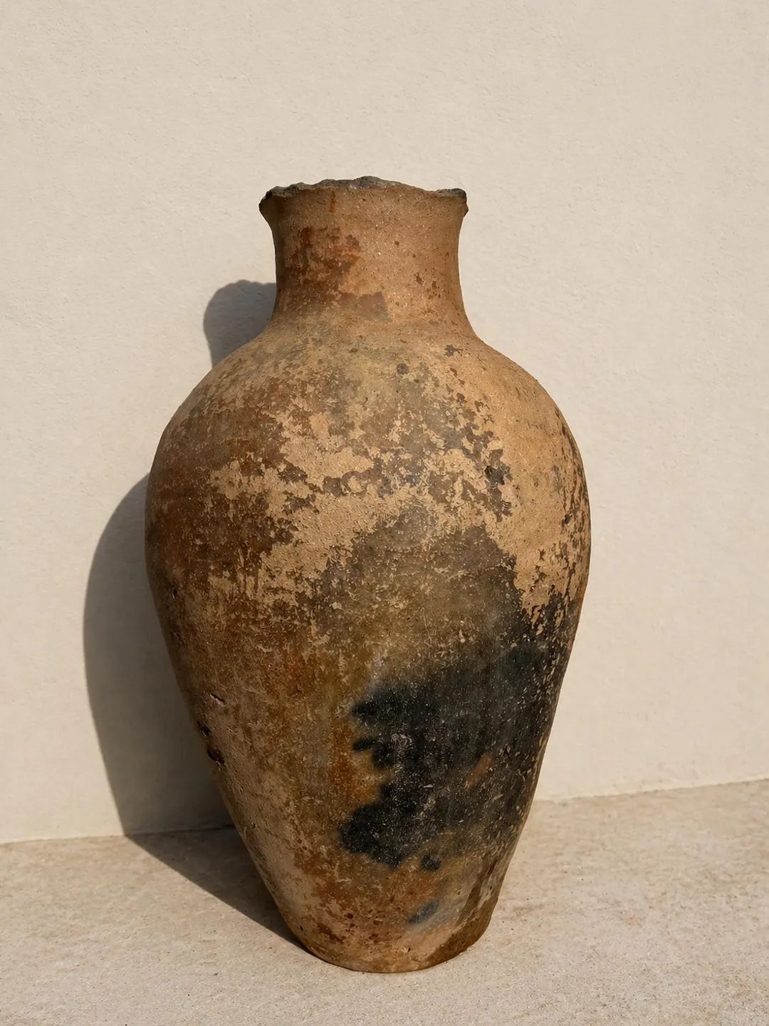 Antique Anatolian Pithos – Large Primitive Turkish Terracotta Olive Jar, Late Ottoman Rustic Fl... | Etsy (US)