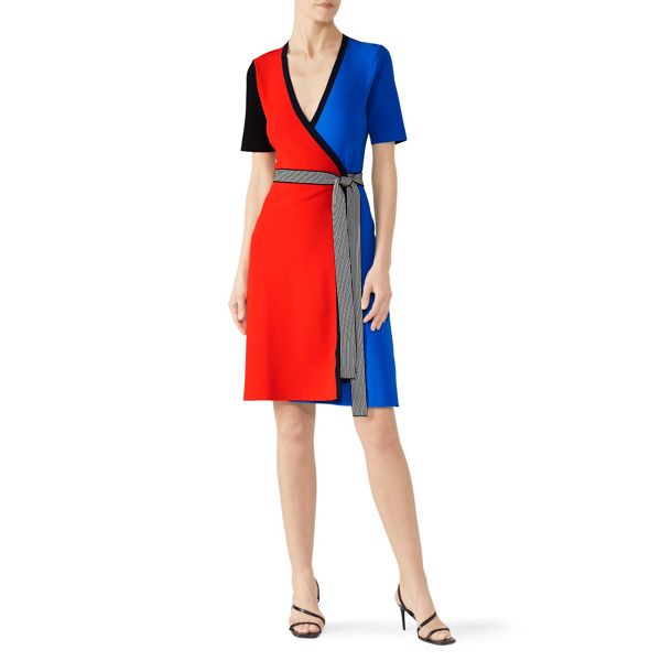 Diane von Furstenberg Francine Dress red-print | Rent the Runway