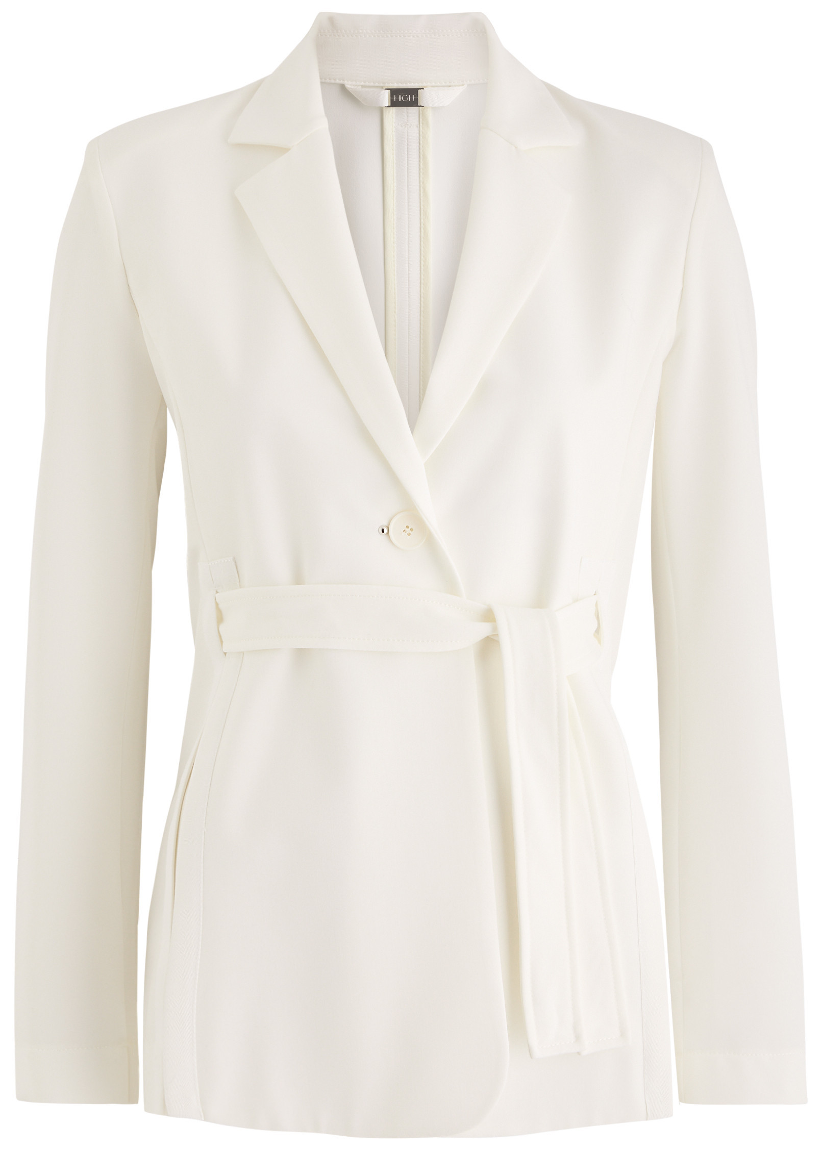 Obedient belted jersey blazer | Harvey Nichols