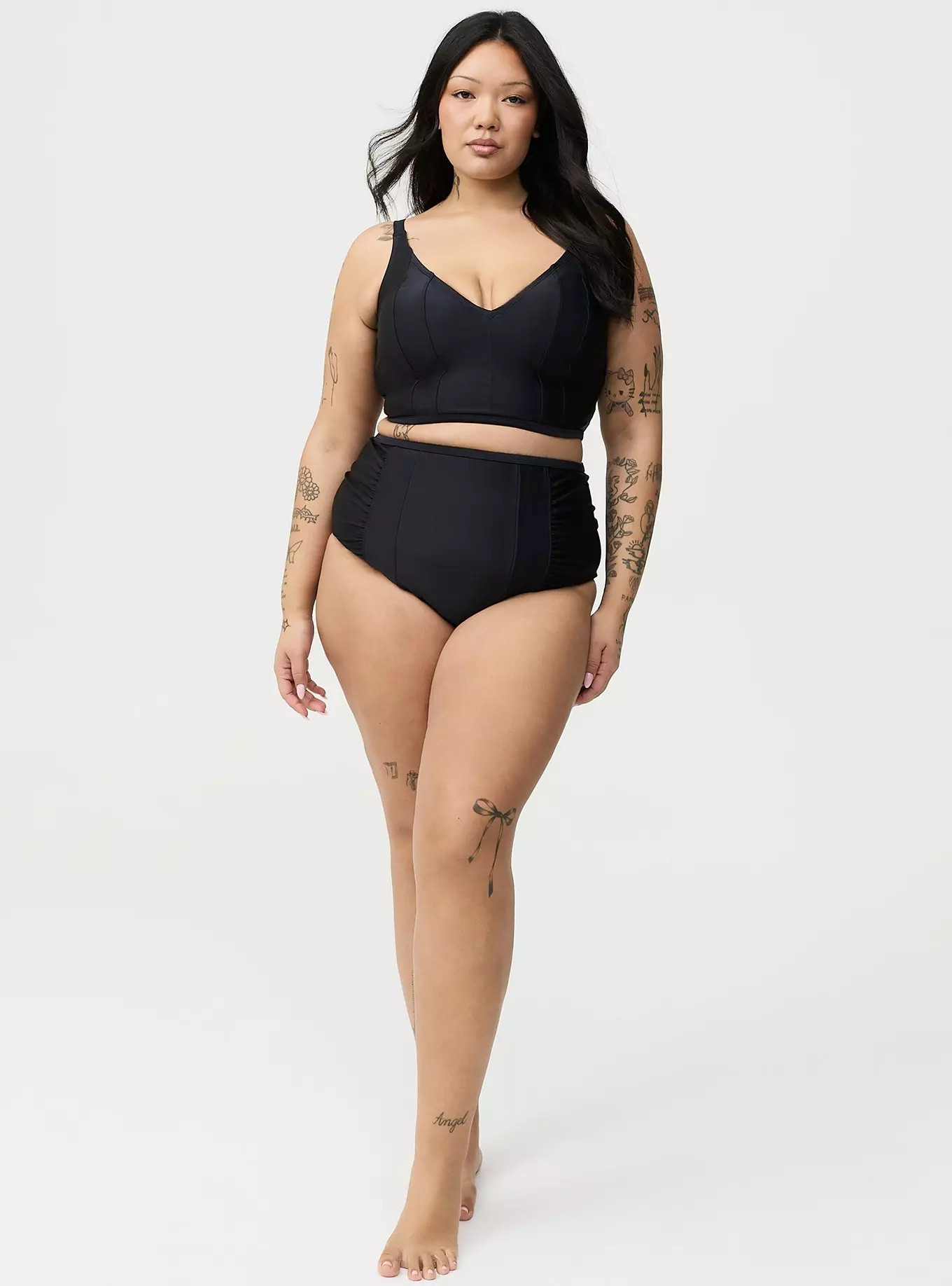 Corset Shine Cheeky Swim Bottom | Torrid (US & Canada)