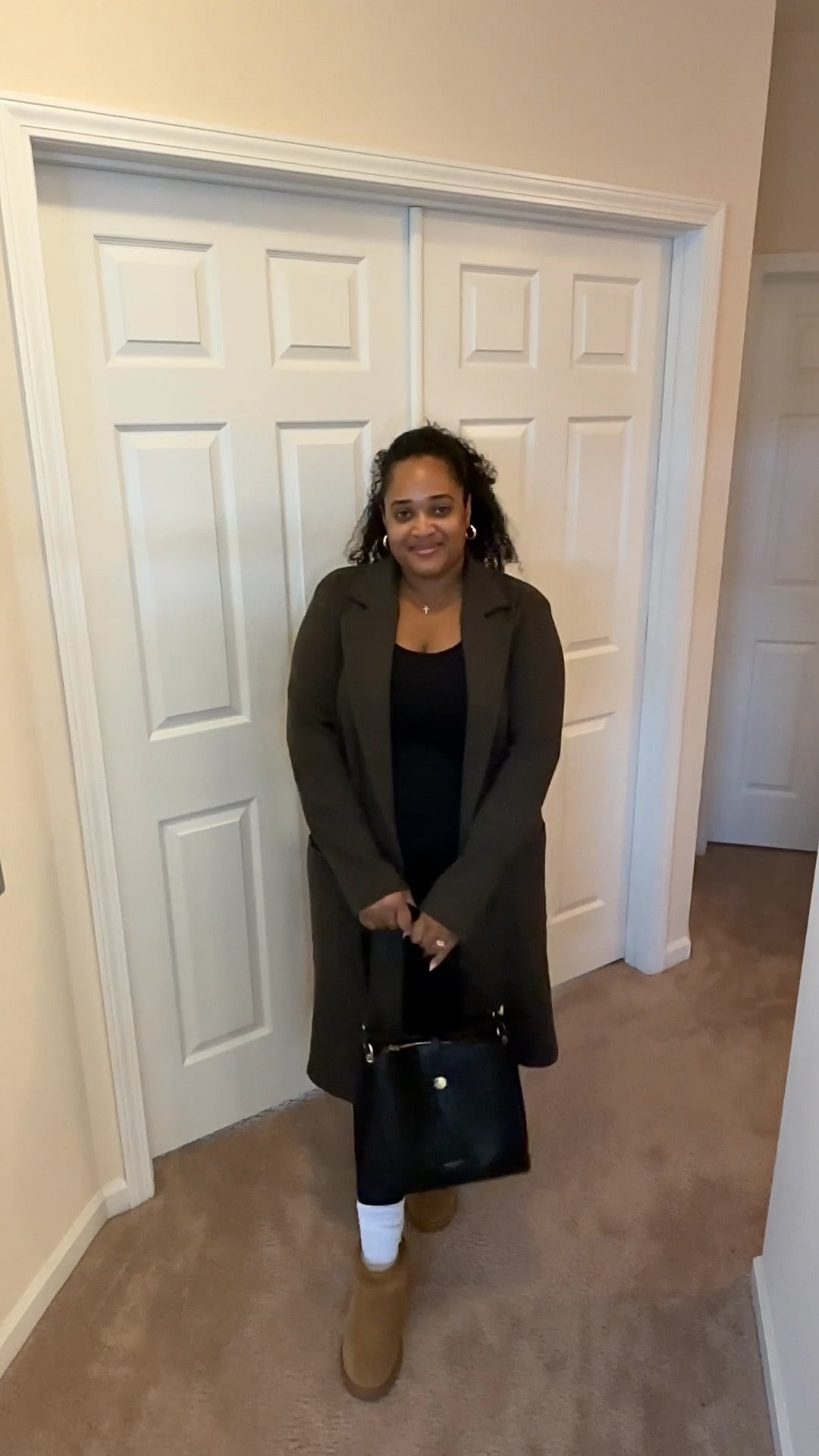 Entire look Amazon
Jumpsuit XL
Coatigan XL (exact color sold out)

#LTKMidsize #LTKPlusSize #LTKFindsUnder50