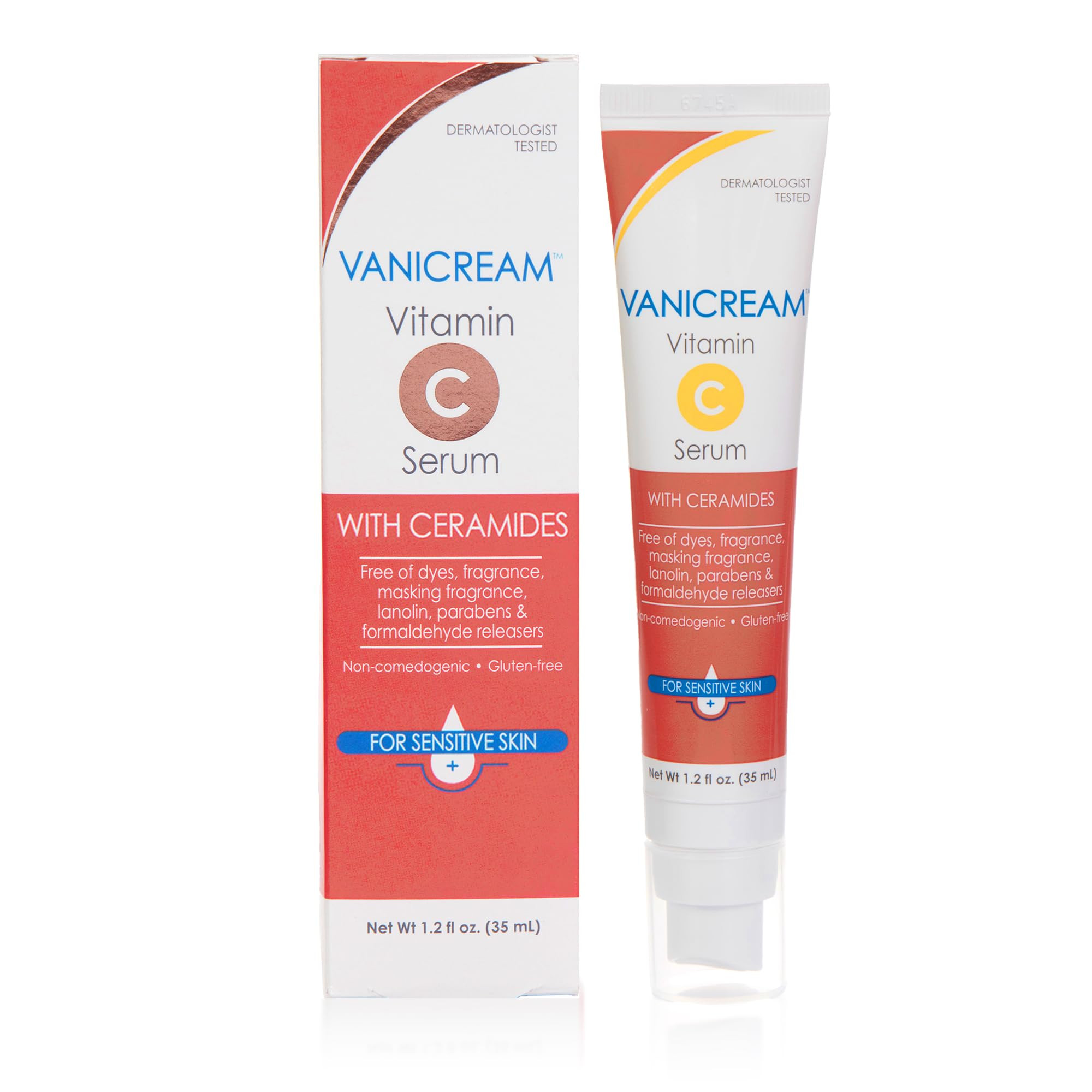 Vanicream Vitamin C Serum, 1.2 Fl Oz, Formulated without Common Irritants for Sensitive Skin, Mil... | Amazon (US)