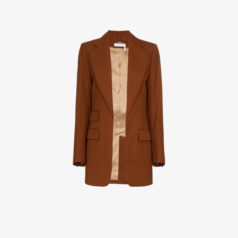 Chloé single-breasted tailored blazer | Browns Fashion