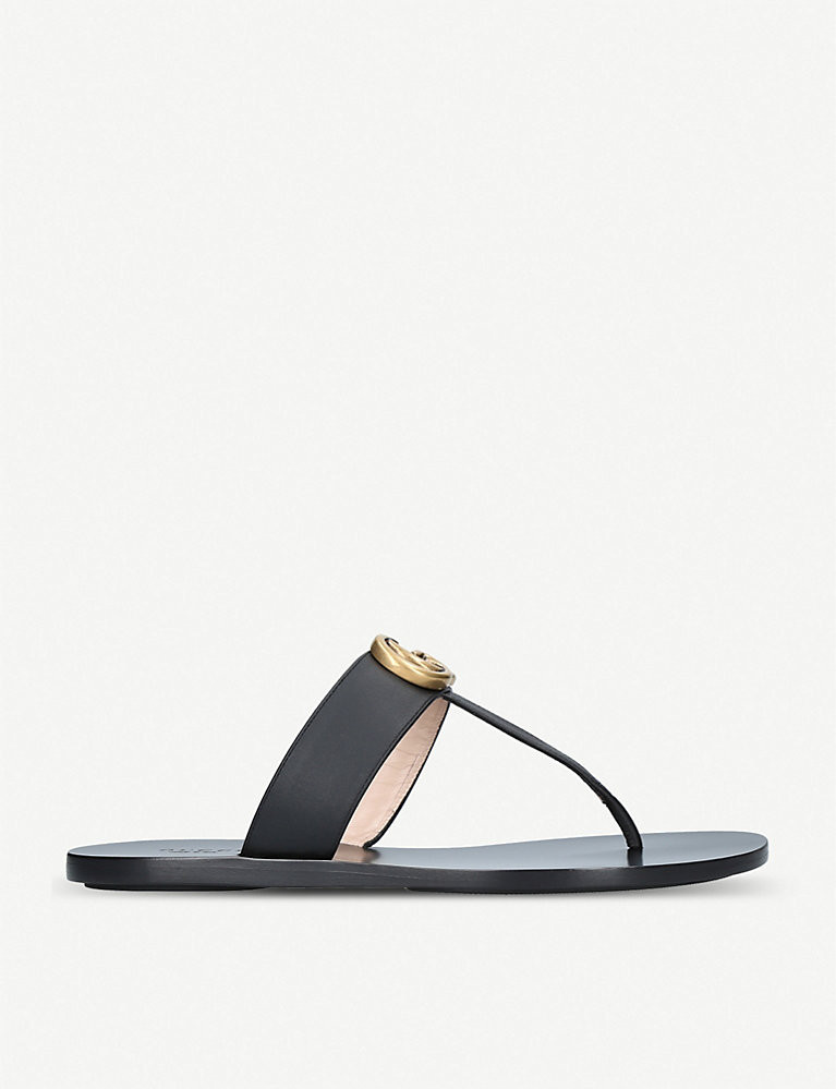 Marmont leather sandals | Selfridges