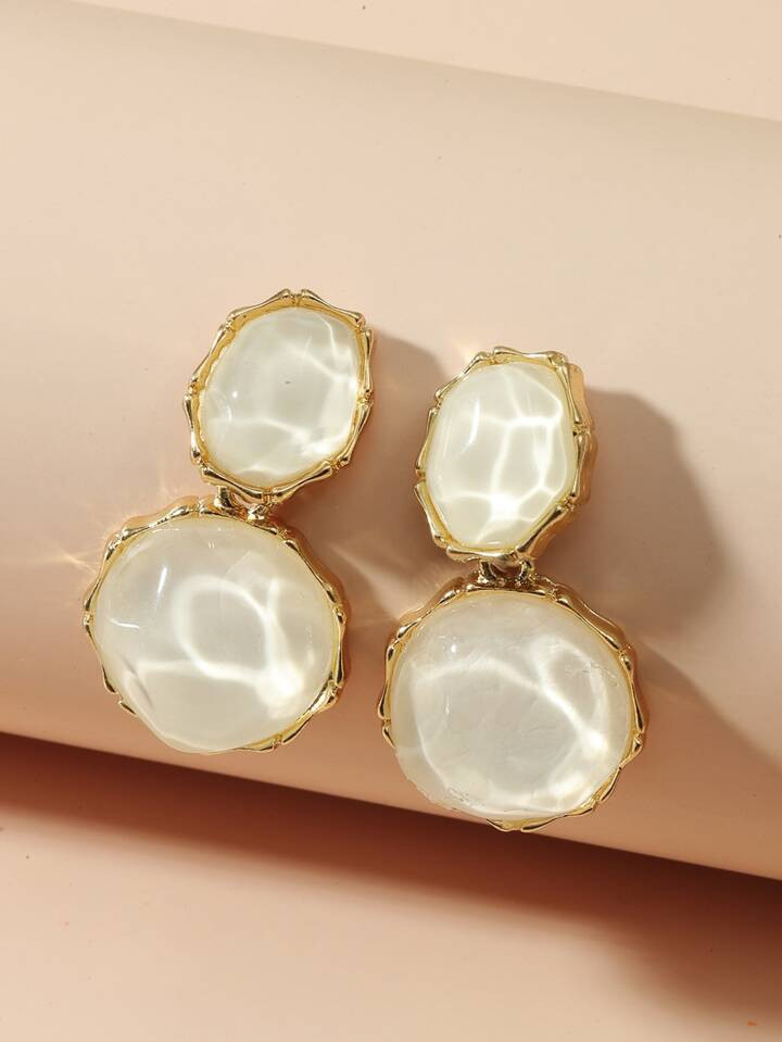 Round Drop Earrings | SHEIN