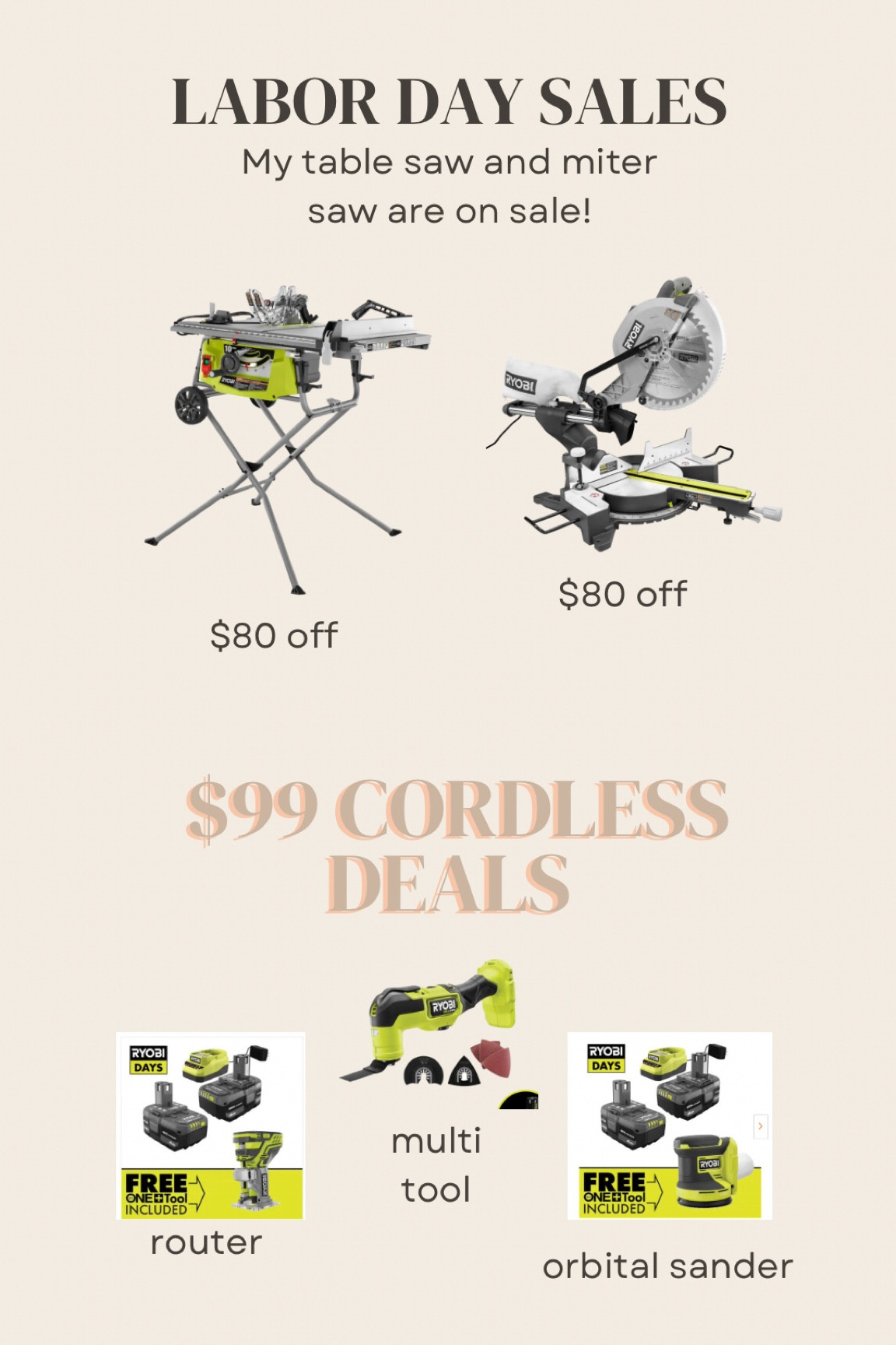 My favorite tools are on sale today! Happy Labor Day!!

#LTKsalealert #LTKfamily #LTKSale