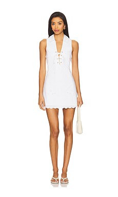 Stone Cold Fox x REVOLVE Vanessa Mini Dress in Ivory from Revolve.com | Revolve Clothing (Global)