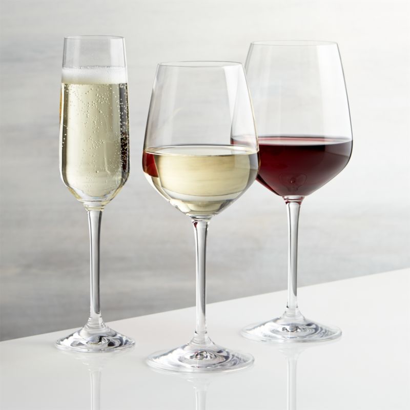 Nattie Wine Glasses | Crate and Barrel | Crate & Barrel