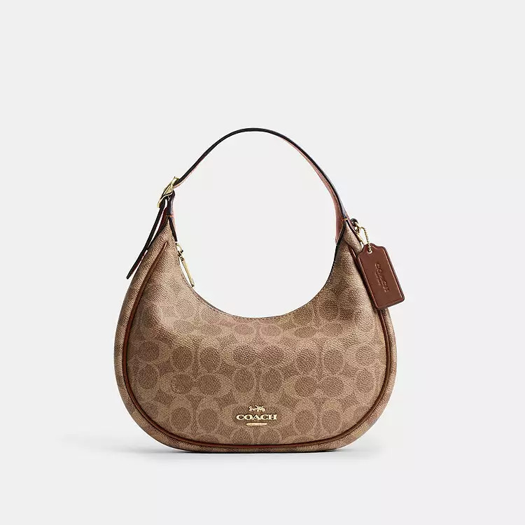 Emily Shoulder Bag In Signature Canvas | Bags | Coach | Coach (US)